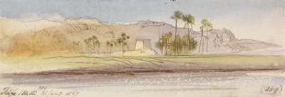 Tafa, 10:15 am, 31 January 1867 by Edward Lear