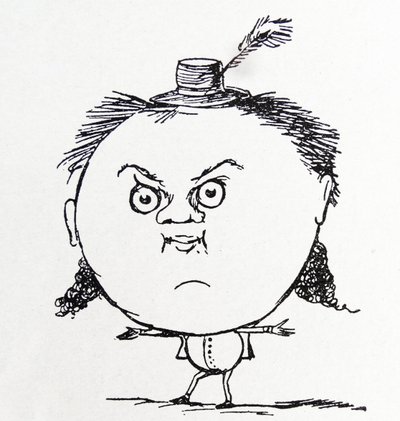 The Yonghy-Bonghy-Bo Character by Edward Lear