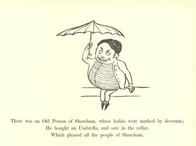 There Was an Old Person of Shoreham, Whose Habits Were Marked by Decorum by Edward Lear