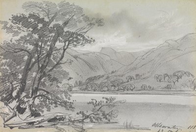 Ullswater by Edward Lear