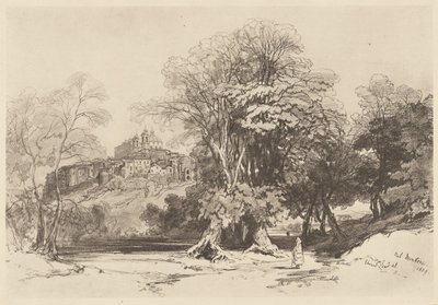 Val Montone by Edward Lear