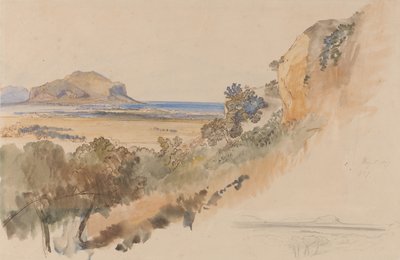 View Near Palermo by Edward Lear