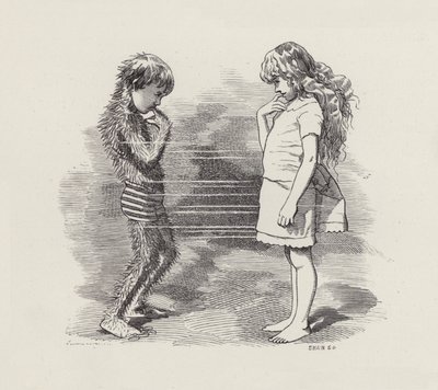 Illustration for The Water-Babies by Charles Kingsley by Edward Linley (after) Sambourne