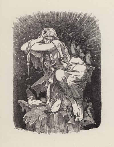 Illustration for The Water-Babies by Charles Kingsley by Edward Linley (after) Sambourne