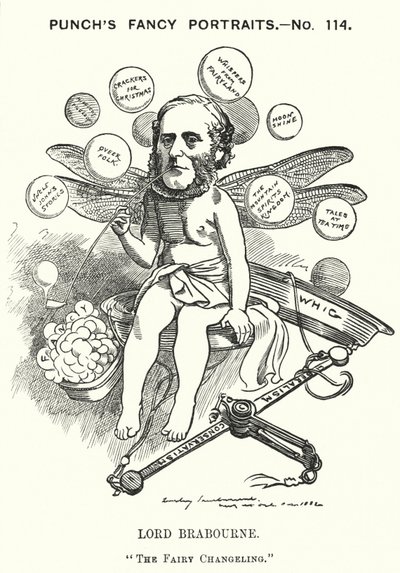 Edward Knatchbull-Hugessen by Edward Linley (after) Sambourne