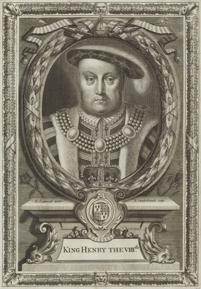 King Henry VIII of England by Edward Lutterell