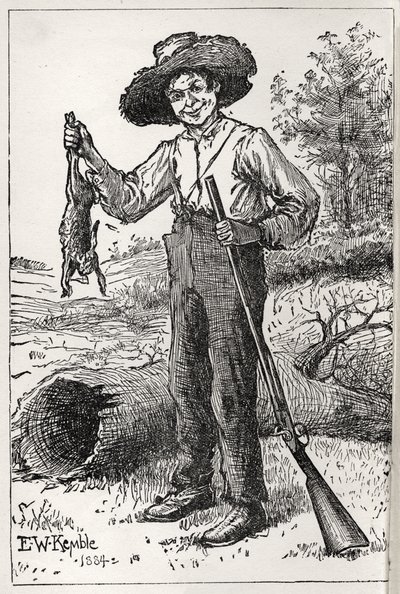 The Adventures of Huckleberry Finn by Mark Twain by Edward Parick Kinsella