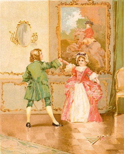 The Minuet by Edward Percy Moran