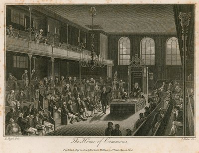 The House of Commons, Destroyed by Fire, 16 October 1834 by Edward Pugh