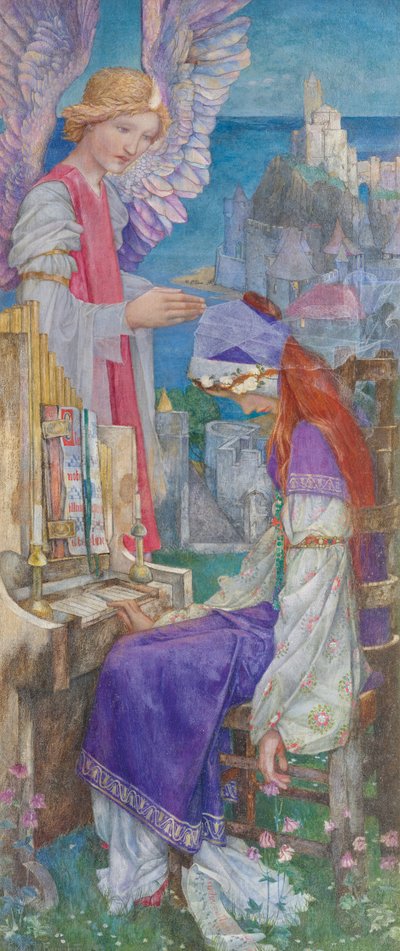 Saint Cecilia by Edward Reginald Frampton