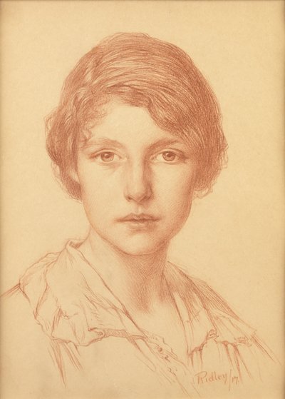 A Young Woman by Edward Ridley