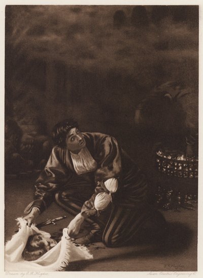 Il Pecorone: Day IX, Novel I, The Master Thief by Edward Robert Hughes