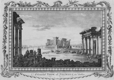 A General View of Palmira in Arabia, c1770 by Edward Rooker