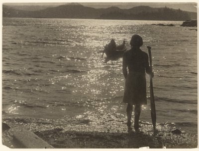 Along the Misty Path of Copper by Edward S. Curtis