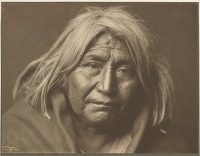 [An Apache] by Edward S. Curtis