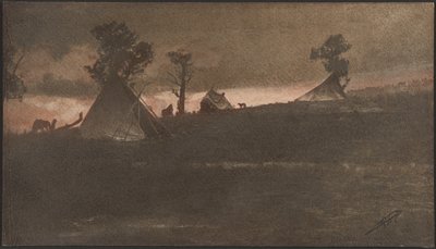 Encampment by Edward S. Curtis