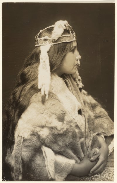 Naida, the Proud Princess by Edward S. Curtis
