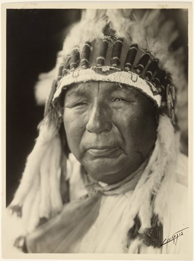 Pipe Stem - Oto by Edward S. Curtis