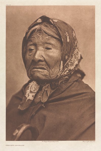Princess Angeline by Edward S. Curtis