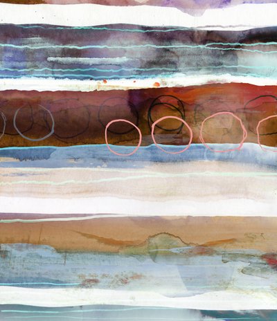 Earthy Abstract Layers by Edward Selkirk