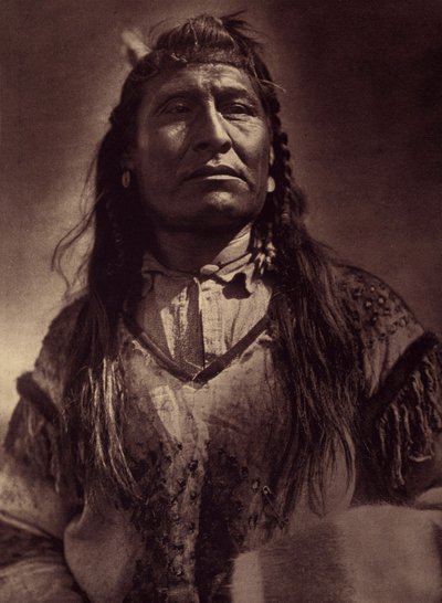 New Chest, Indian Piegan by Edward Sheriff Curtis