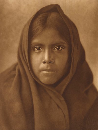 Qahatika Girl by Edward Sheriff Curtis
