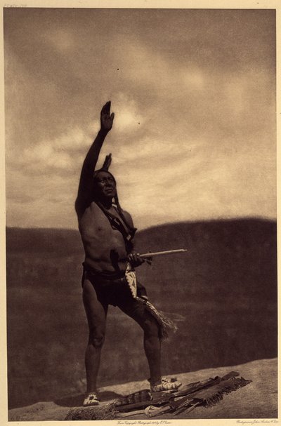 Sioux invocation by Edward Sheriff Curtis