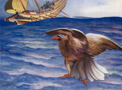He Cried Eagle! and Became an Eagle, and Flew into the Ship by Edwin Arthur Norbury