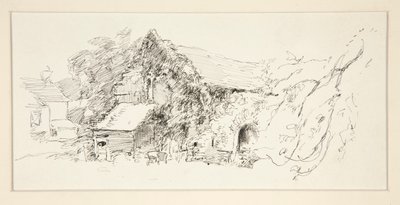 Architectural Study by Edwin Austin Abbey