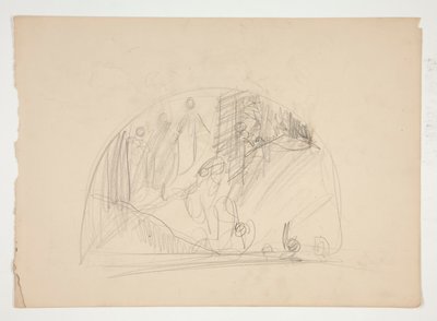 Composition Study by Edwin Austin Abbey