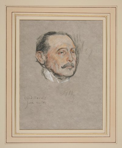Coronation of Edward VII Portrait: George Canning Harris, Baron by Edwin Austin Abbey