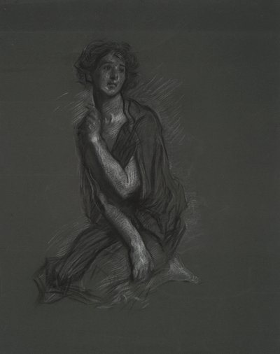 Figure Study by Edwin Austin Abbey