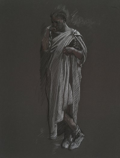 Figure Study by Edwin Austin Abbey