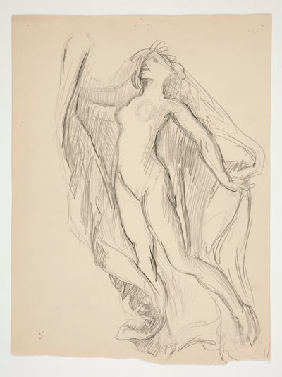 Figure Study by Edwin Austin Abbey
