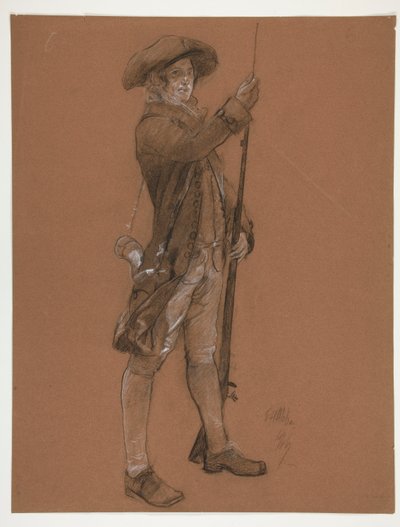 Figure Study by Edwin Austin Abbey