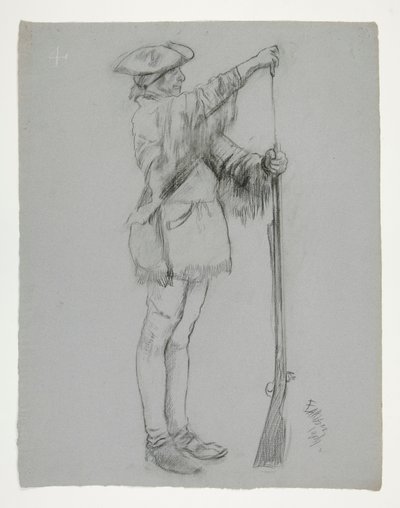 Figure Study by Edwin Austin Abbey