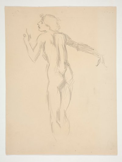 Figure Study by Edwin Austin Abbey