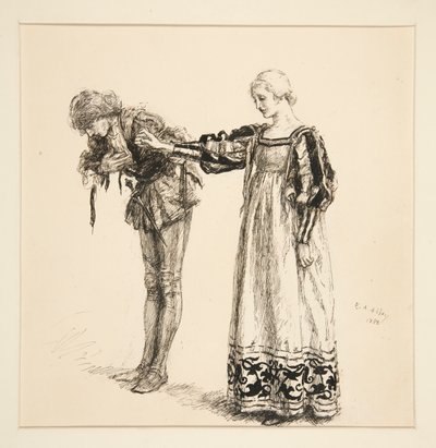 Gratiano by Edwin Austin Abbey