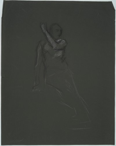 Possible figure study by Edwin Austin Abbey