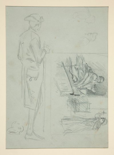 Sheet of Sketches by Edwin Austin Abbey