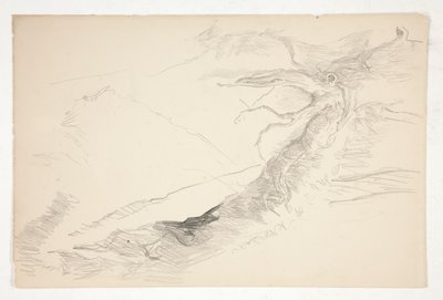 Sketch of a Tree by Edwin Austin Abbey