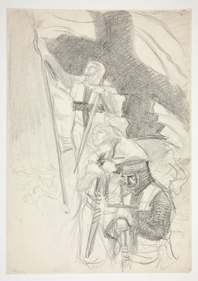 Study for by Edwin Austin Abbey