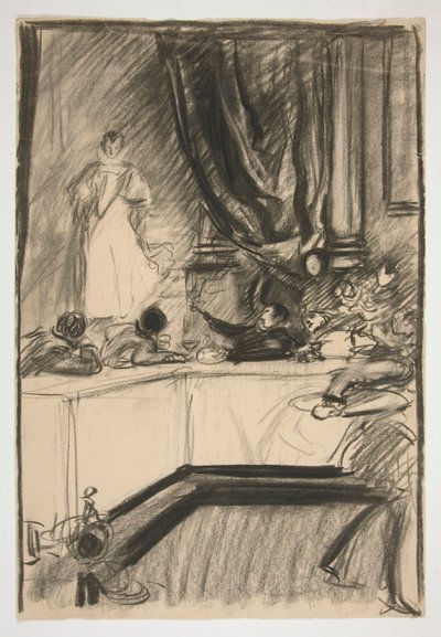 Study for Petruchio and Katharina by Edwin Austin Abbey