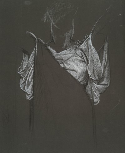 Study for Allegorical Figure of Religion, rondel in the rotunda of the Pennsylvania State Capitol Building, Harrisburg, 1902-1911 by Edwin Austin Abbey