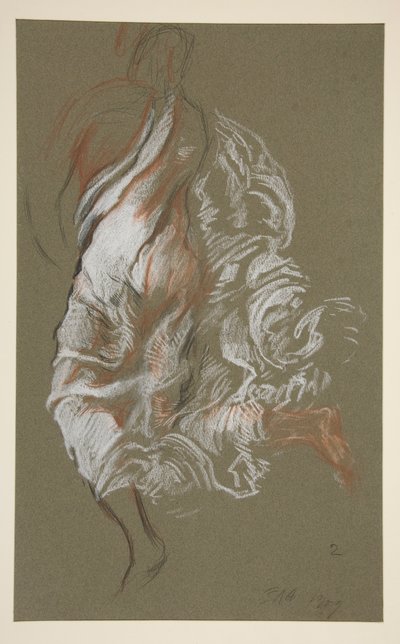 Study for Figure of 2 PM by Edwin Austin Abbey