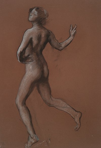 Study for Figure of 2 PM by Edwin Austin Abbey