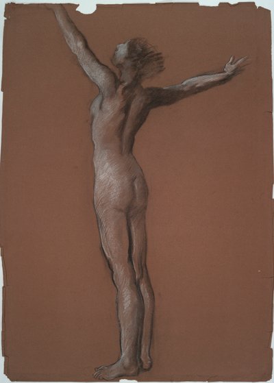 Study for Figure of 6 AM by Edwin Austin Abbey