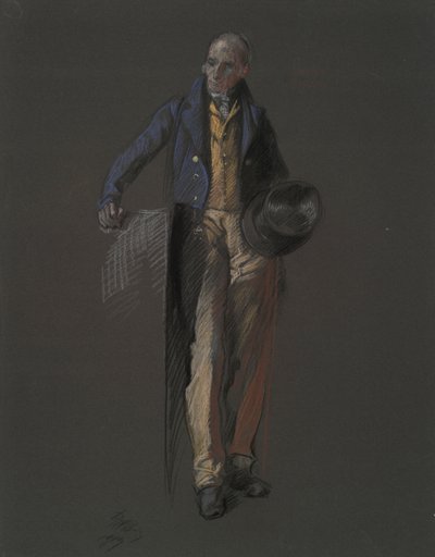Study for the Figure of Stephan Girard by Edwin Austin Abbey