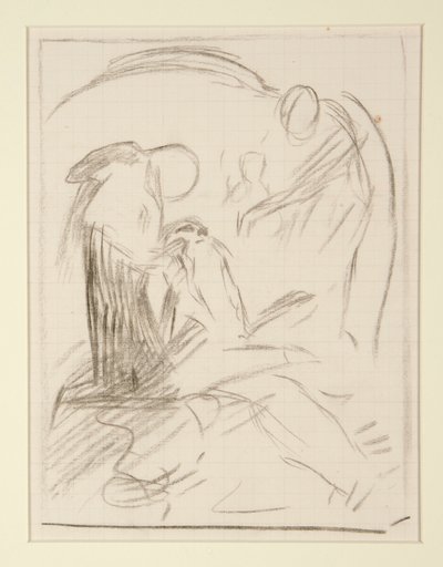 Two Composition Studies by Edwin Austin Abbey