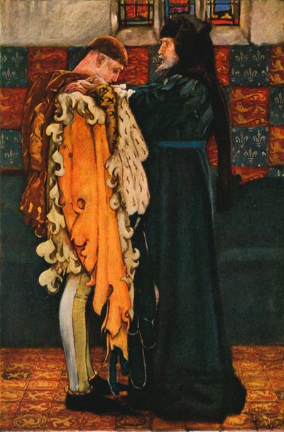 King Henry IV and Prince Henry by Edwin Austin after Abbey